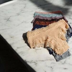 Lace Trim Panties Set (11)